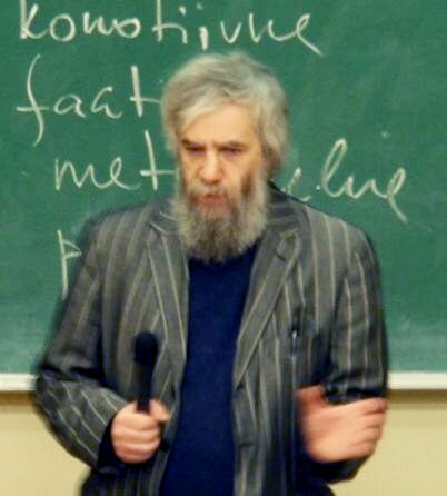 에스토니아 소재의 탈린 대학교 교수인 미하일 로트만. 그는 유리 로트만의 장남이다. (사진출처 : 위키피디아)