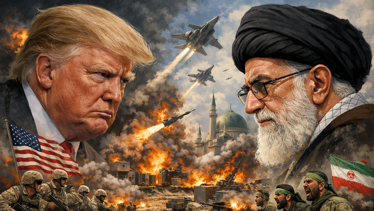 美, 이란 선제 침공... 이란 즉각 대응에 중동 지역 전쟁 격화 우려