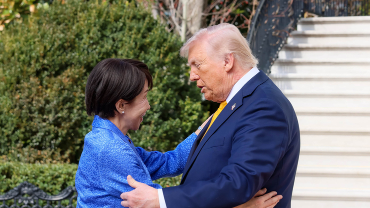 [미디어FC] 미일 정상회담 성과는 뒷전... ‘스킨십’ ‘허그’에 집착한 언론