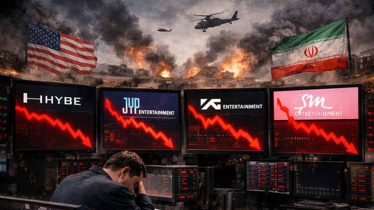 [심층분석] 중동 사태 악재에 하이브 등 주요 엔터株, 1년 전 수준으로 ↓