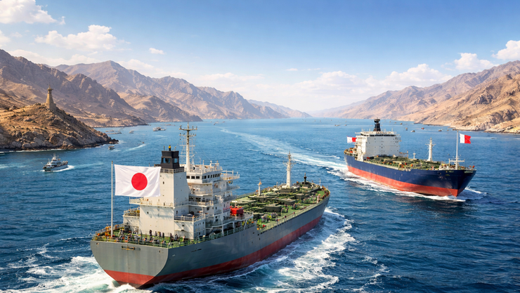 ‘美 동맹국’ 프랑스·일본 호르무즈해협 무사 통과... 이란 측 의도는