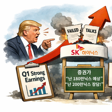 종전 협상 결렬에도... ‘1Q 호실적·목표주가 상향’ 전망, SK하이닉스 주가 떠받쳐