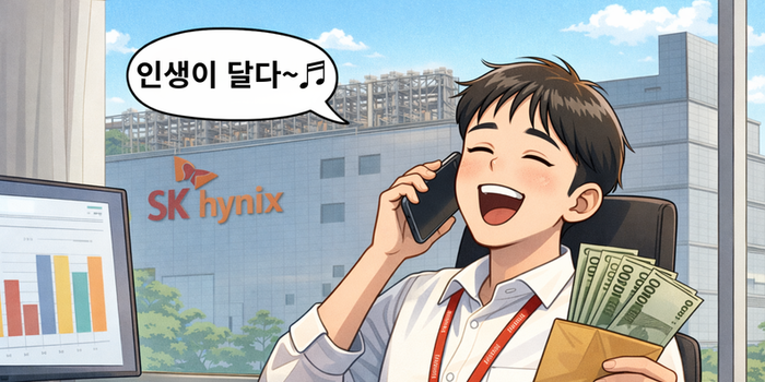 [미디어 이슈] ‘억대 성과급 기대’ SK하이닉스 생산직 “인생이 달다” 글 화제