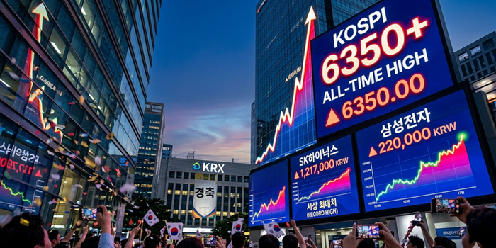 코스피, 역대 최고치 경신... 대장주 삼성전자·SK하이닉스 ‘파죽지세’ 급등