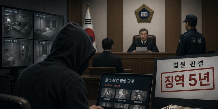 [단독] 法, CCTV 해킹해 女 아이돌 사생활 촬영한 남성에 중형 선고
