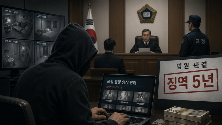 [단독] 法, CCTV 해킹해 女 아이돌 사생활 촬영한 남성에 중형 선고