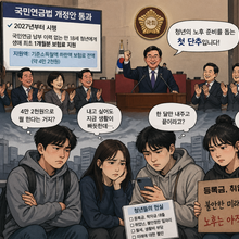[청년思] 4만 2000원의 국민연금 국가 대납, 청년 지원인가 연금 원칙의 훼손인가