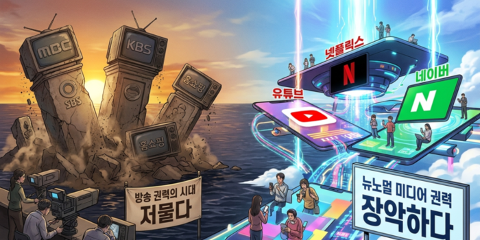 [강용석의 인싸it] 지상파와 홈쇼핑 방송의 쇠퇴... ‘미디어 정글’에서 살아남으려면