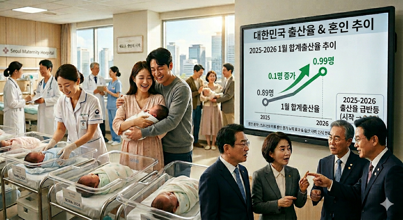 [청년思] 7년 만의 출산율 최대 반등, 이제 우리가 가져야 할 '따뜻한... - 뉴스 썸네일 이미지